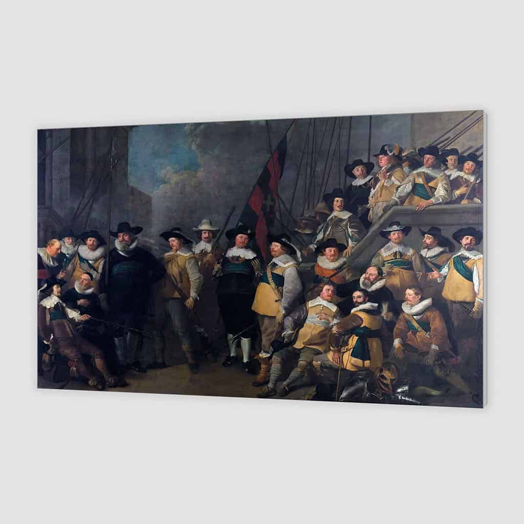 Civic Guard Company, onder leiding van kapitein Cornelis de Graeff en luitenant Hendrick Lauwrensz (Adriaen Backer)
