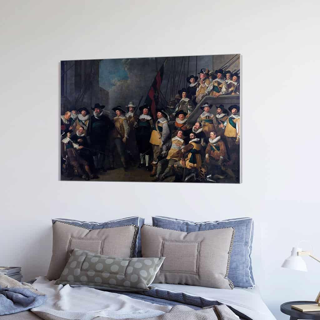 Civic Guard Company, onder leiding van kapitein Cornelis de Graeff en luitenant Hendrick Lauwrensz (Adriaen Backer)