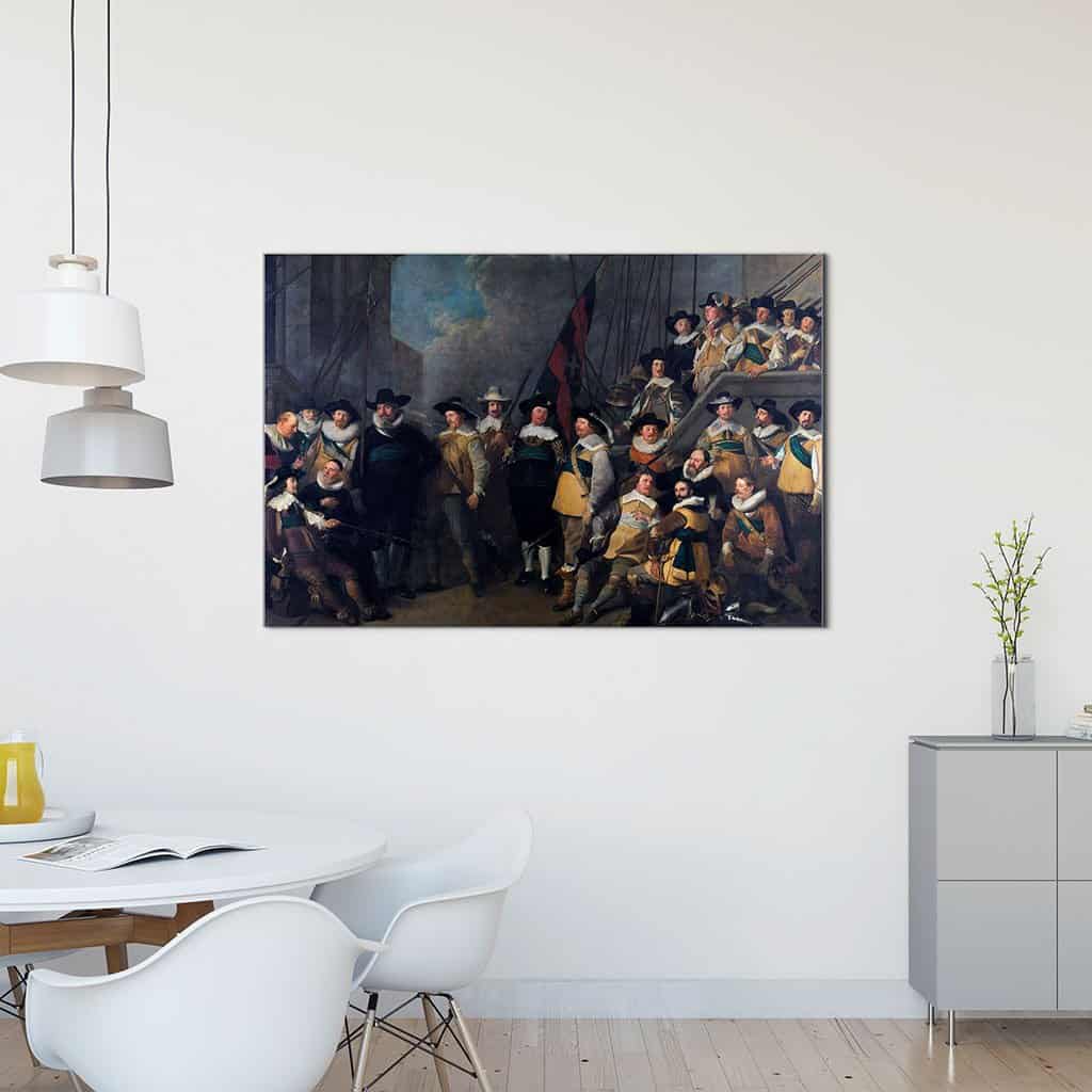 Civic Guard Company, onder leiding van kapitein Cornelis de Graeff en luitenant Hendrick Lauwrensz (Adriaen Backer)