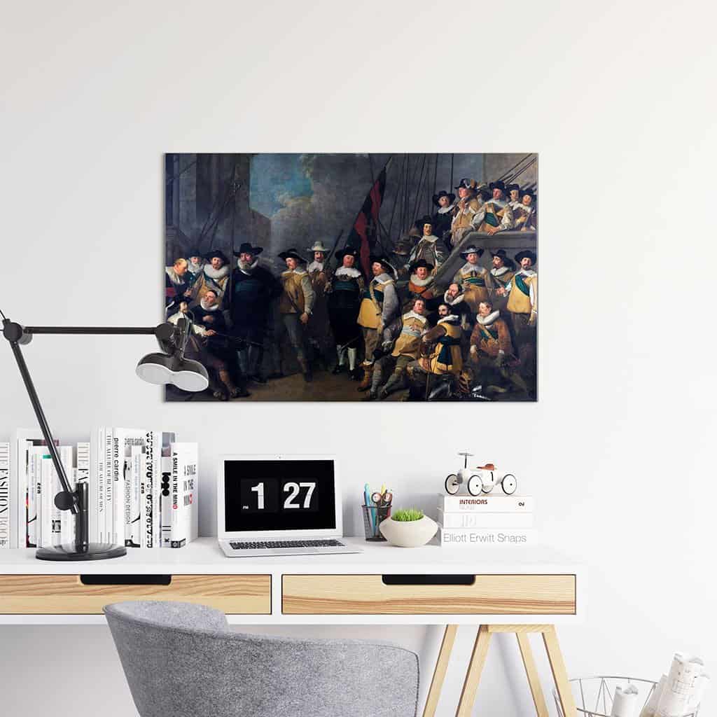 Civic Guard Company, onder leiding van kapitein Cornelis de Graeff en luitenant Hendrick Lauwrensz (Adriaen Backer)