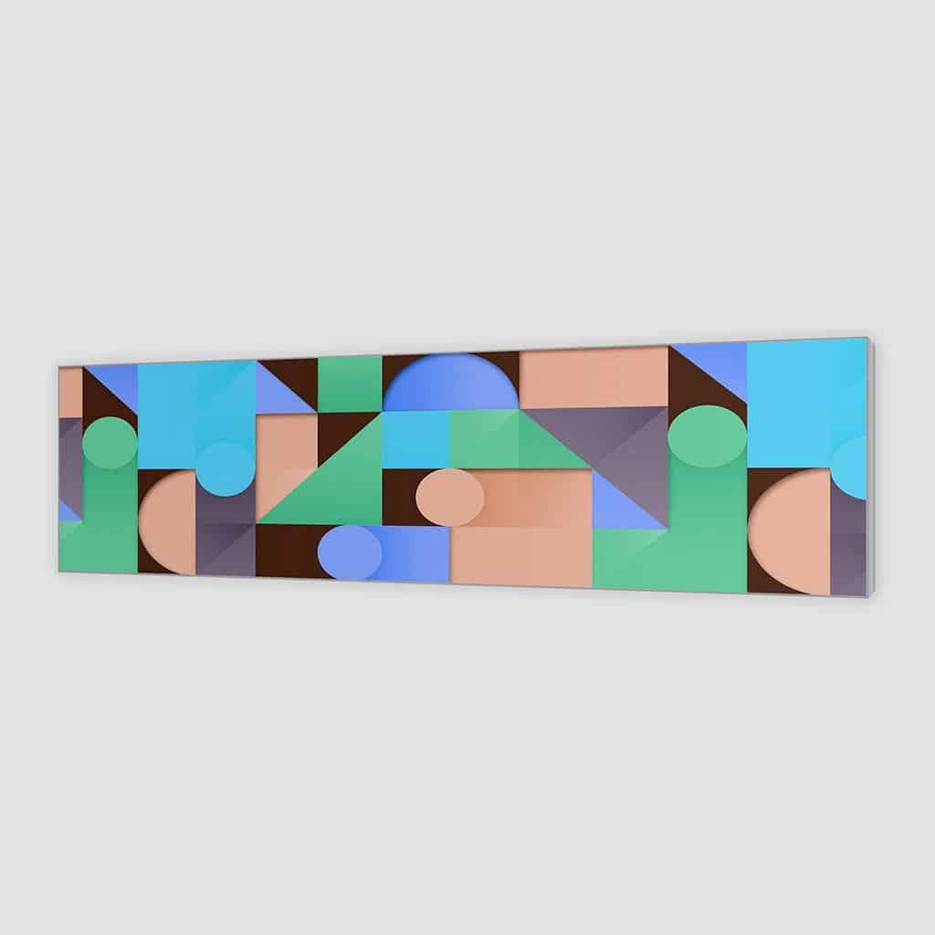 Kleurrijke geometrie