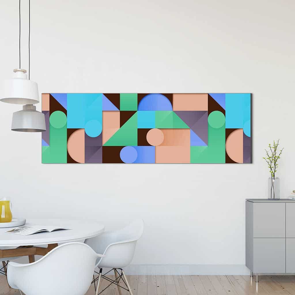 Kleurrijke geometrie