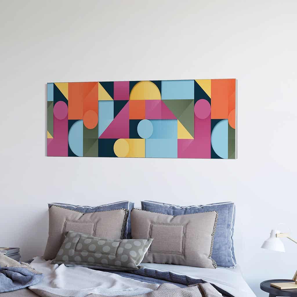 Kleurrijke geometrie