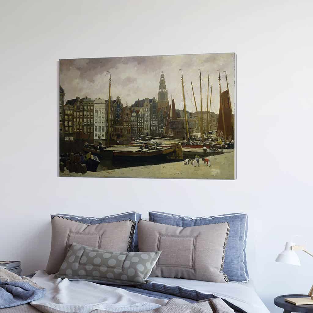 Damrak in Amsterdam - George Hendrik Breitner