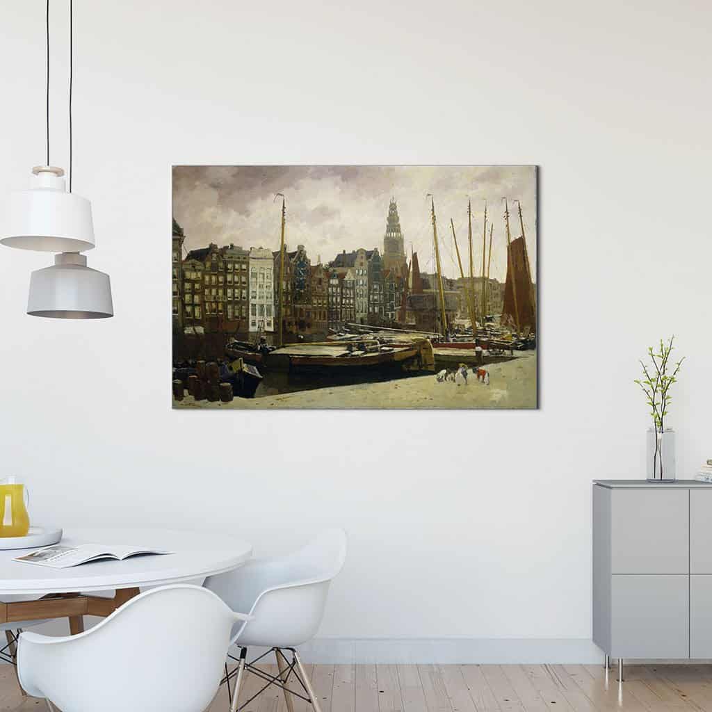 Damrak in Amsterdam - George Hendrik Breitner