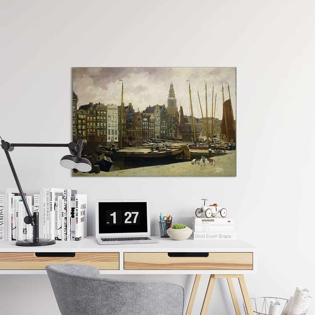 Damrak in Amsterdam - George Hendrik Breitner