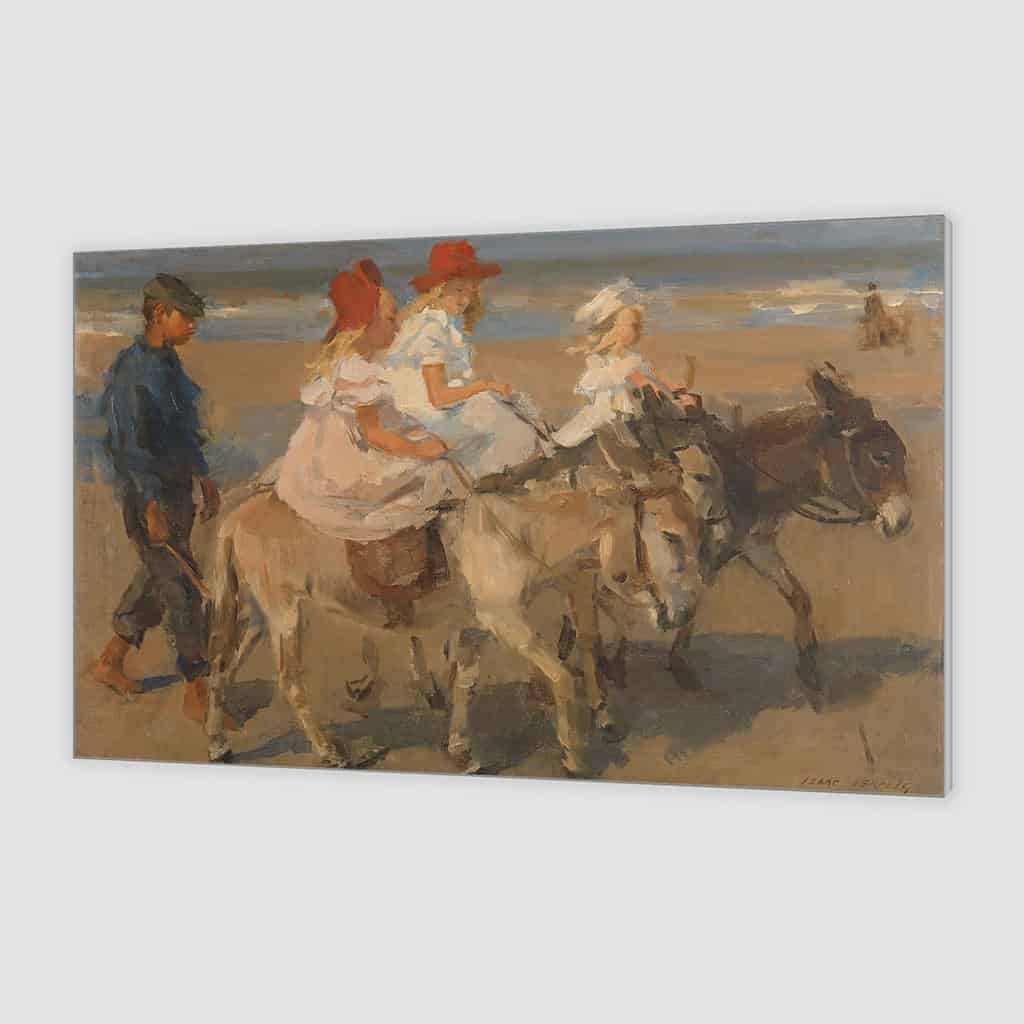 Ezeltocht langs het strand (Isaac Lazarus Israëls)