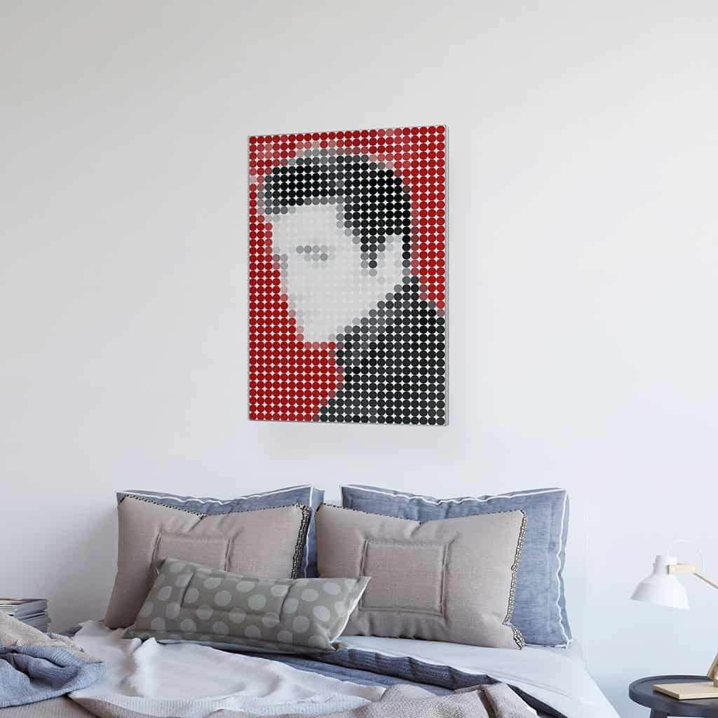 Elvis Presley dot portret