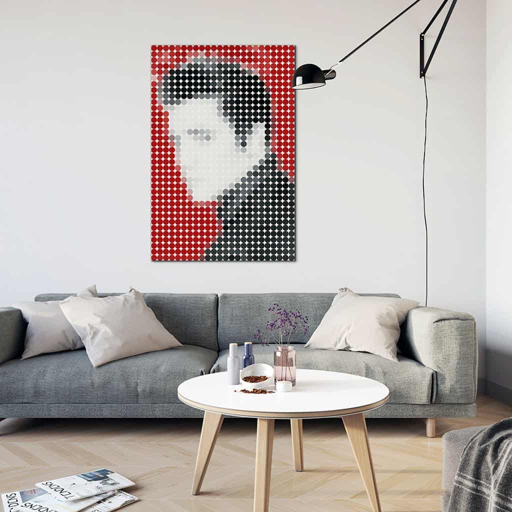 Elvis Presley dot portret