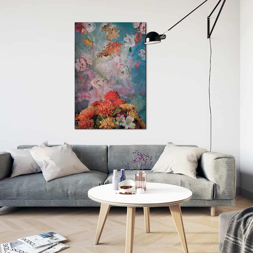 Drijvende bloemen