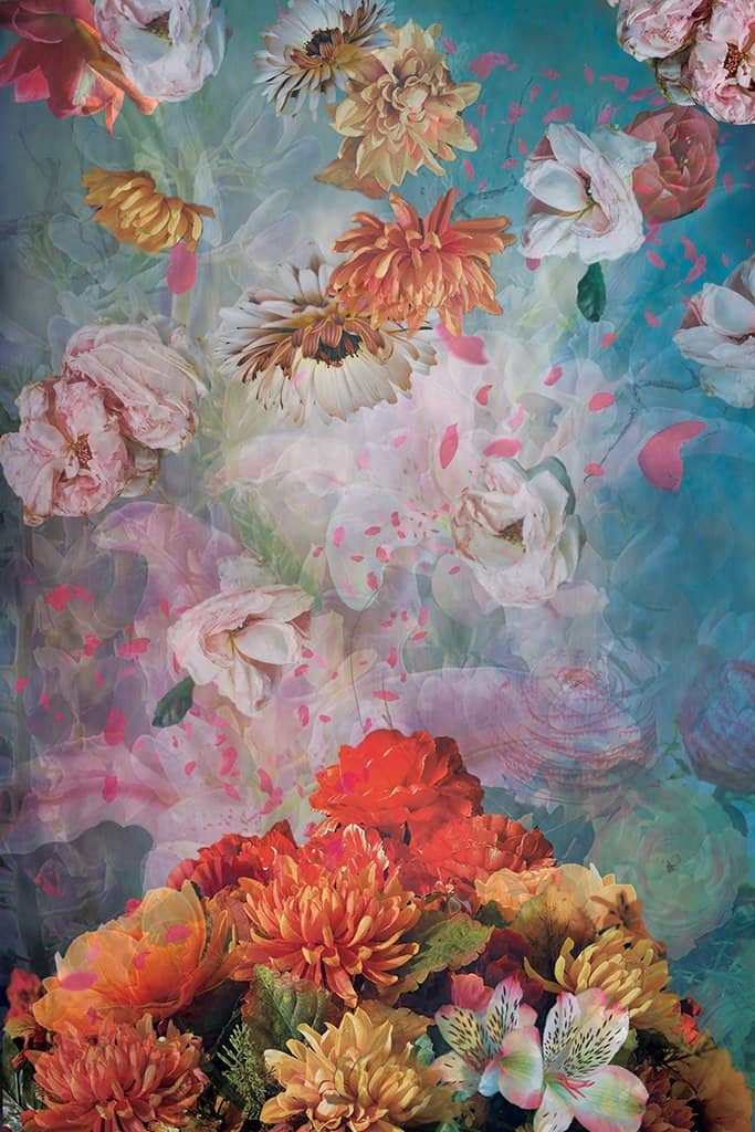 Drijvende bloemen