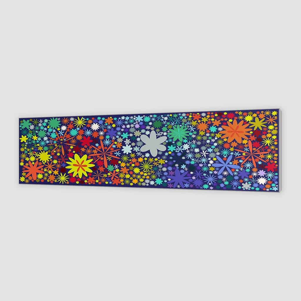 Flower Pattern on dark