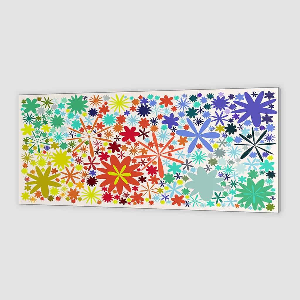 Flower Pattern on white