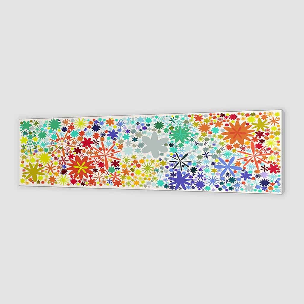 Flower Pattern on white
