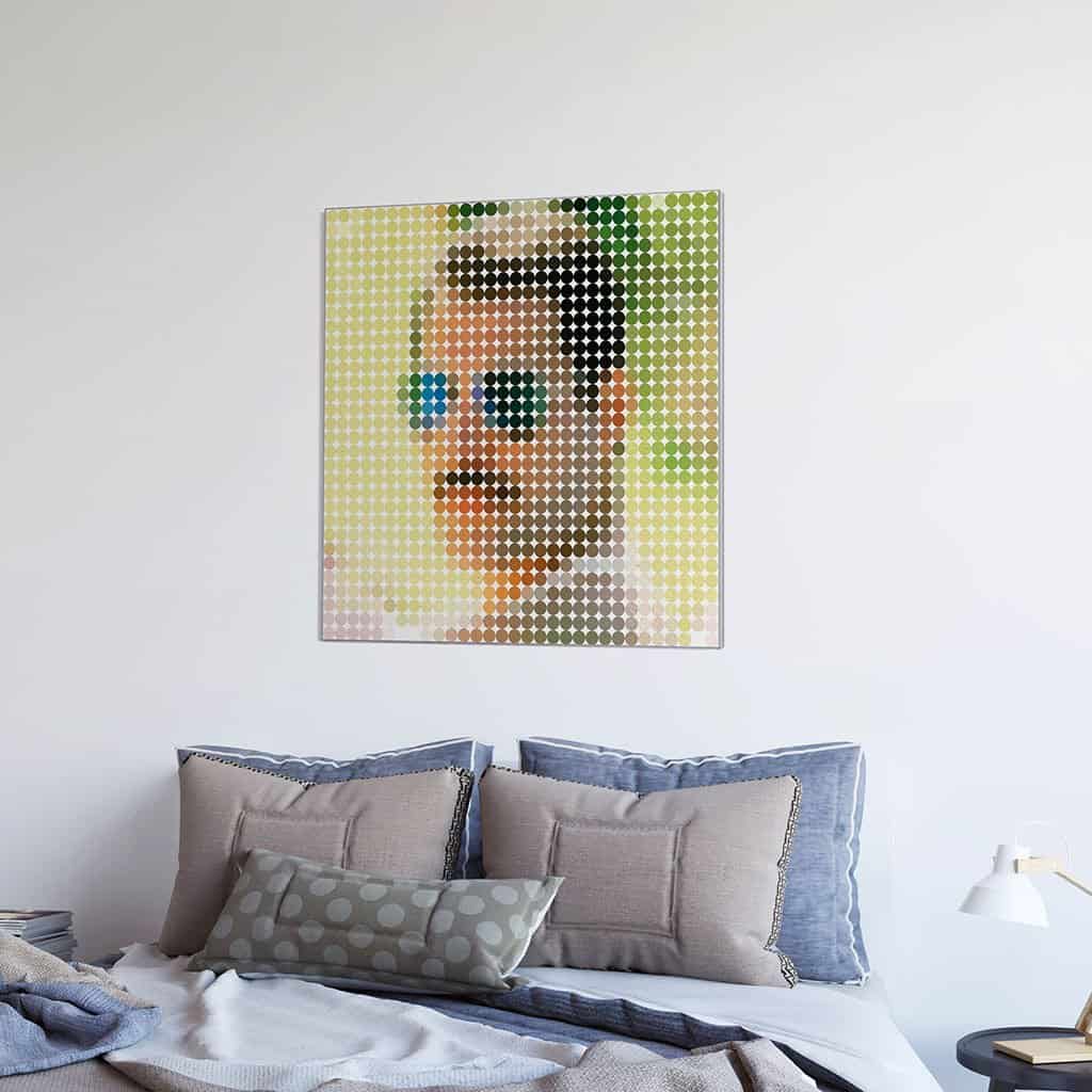 Freddie Mercury dot portret