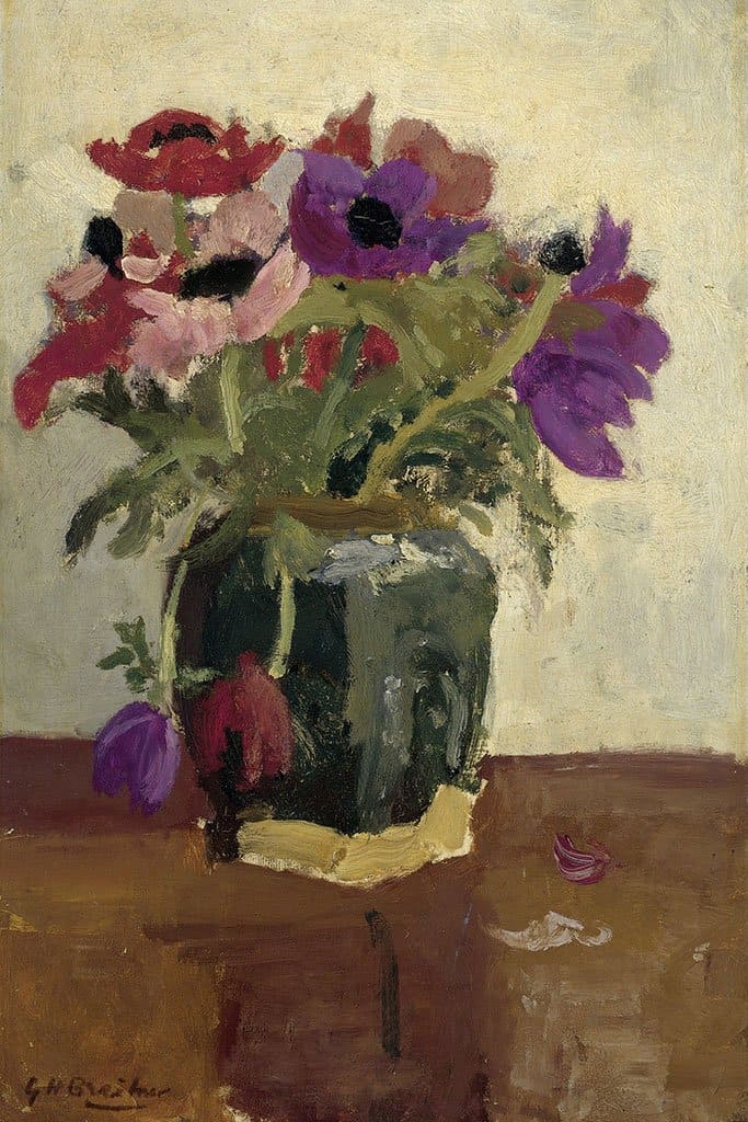 Gemberpot met anemonen (George Hendrik Breitner)