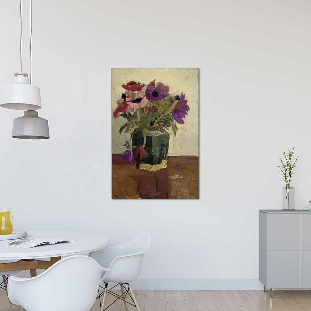 Gemberpot met anemonen (George Hendrik Breitner)