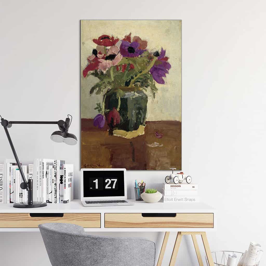 Gemberpot met anemonen (George Hendrik Breitner)