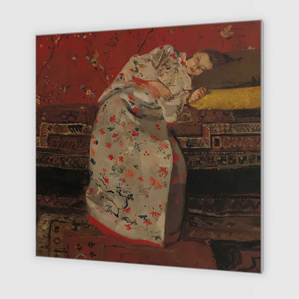 Meisje In Witte Kimono (George Hendrik Breitner)