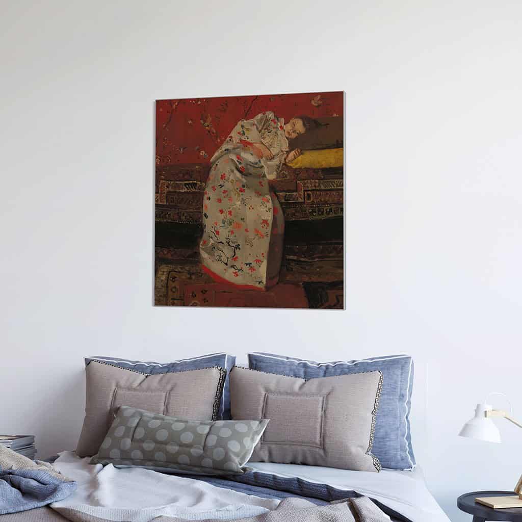 Meisje In Witte Kimono (George Hendrik Breitner)