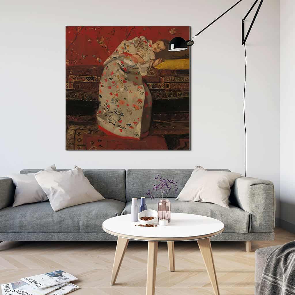 Meisje In Witte Kimono (George Hendrik Breitner)