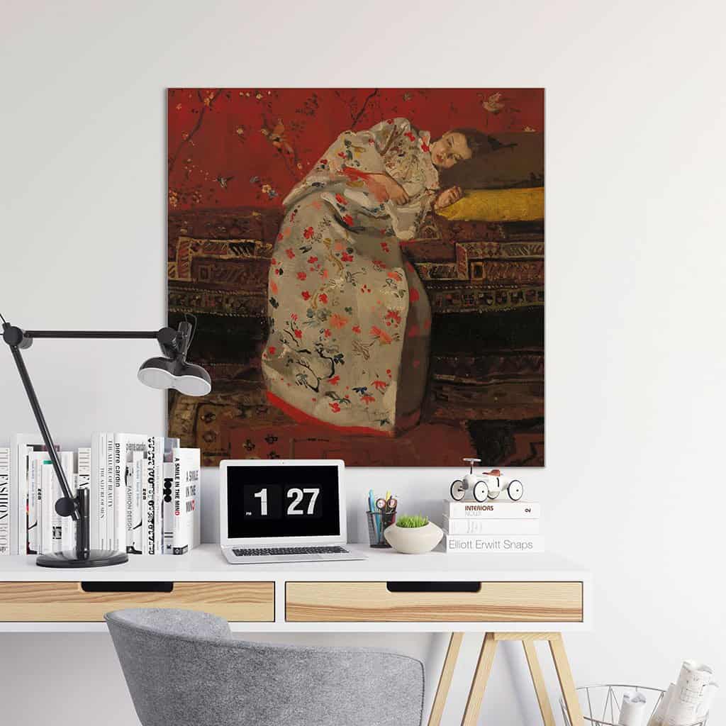 Meisje In Witte Kimono (George Hendrik Breitner)