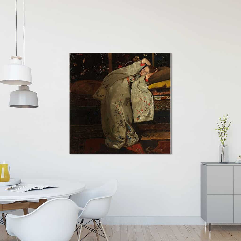 Meisje in witte Kimono (George Hendrik Breitner)