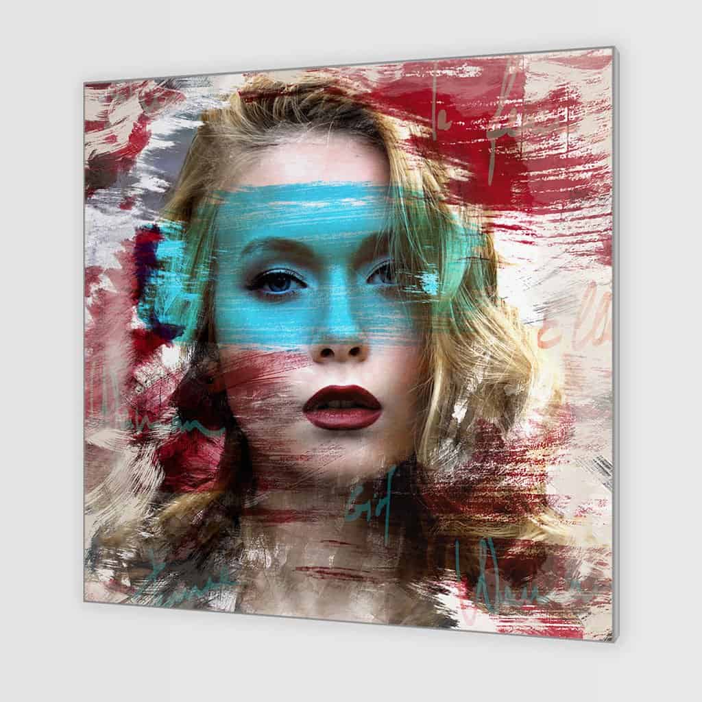 Glam vrouw portret