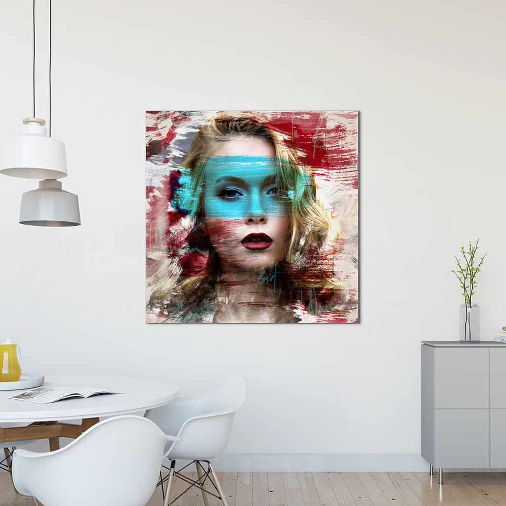 Glam vrouw portret