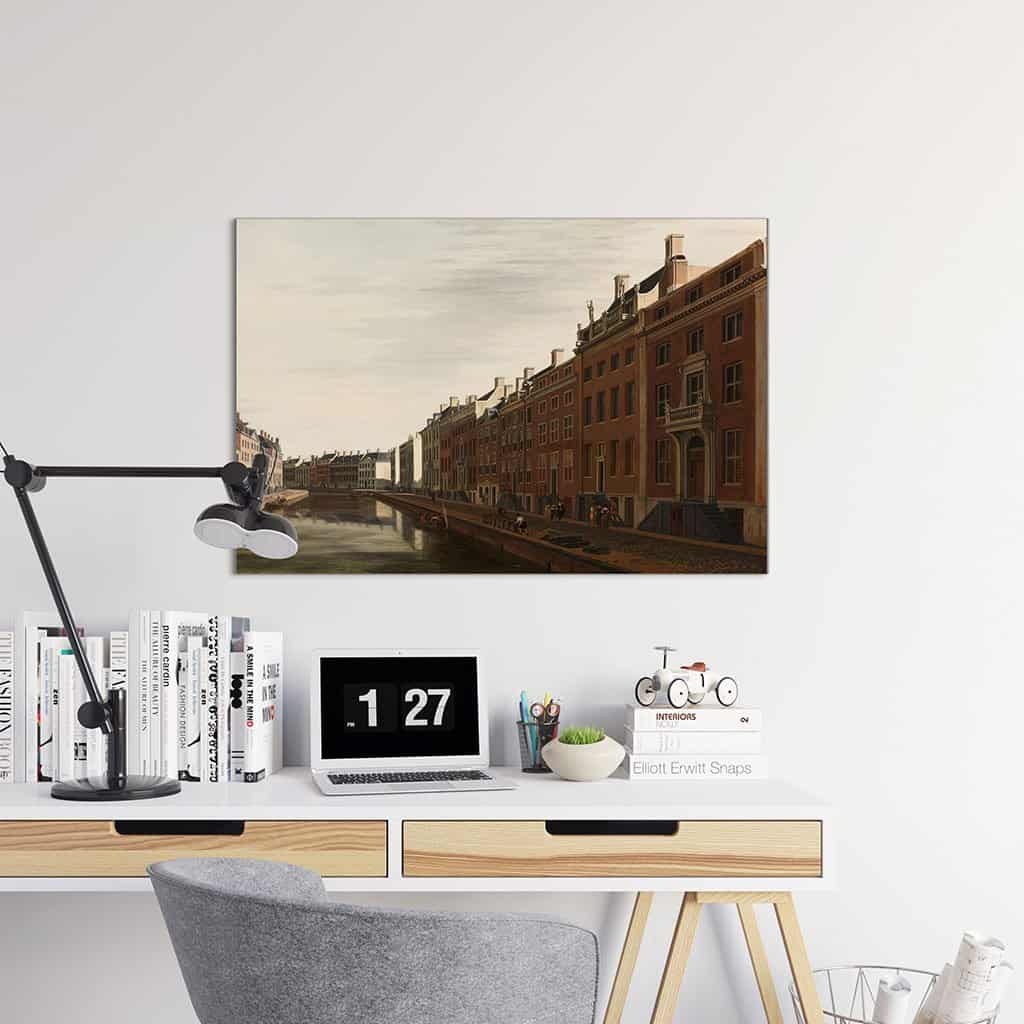 De 'Gouden Bocht' in de Herengracht (Gerrit Adriaensz Berckheyde)