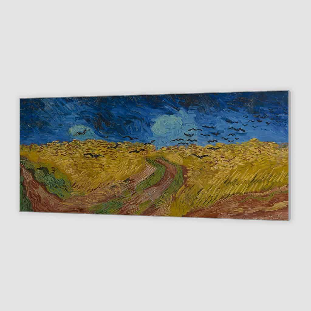 Korenveld met kraaien (Van Gogh)