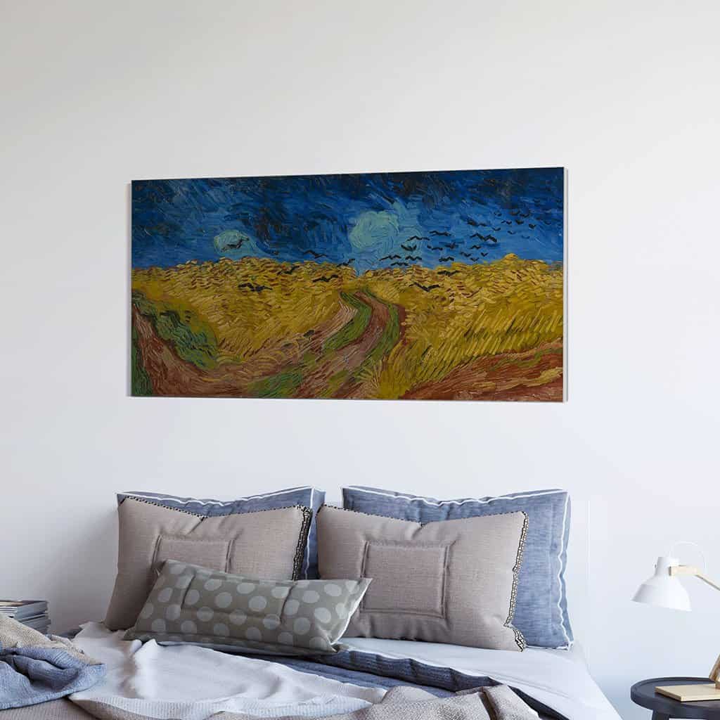 Korenveld met kraaien (Van Gogh)