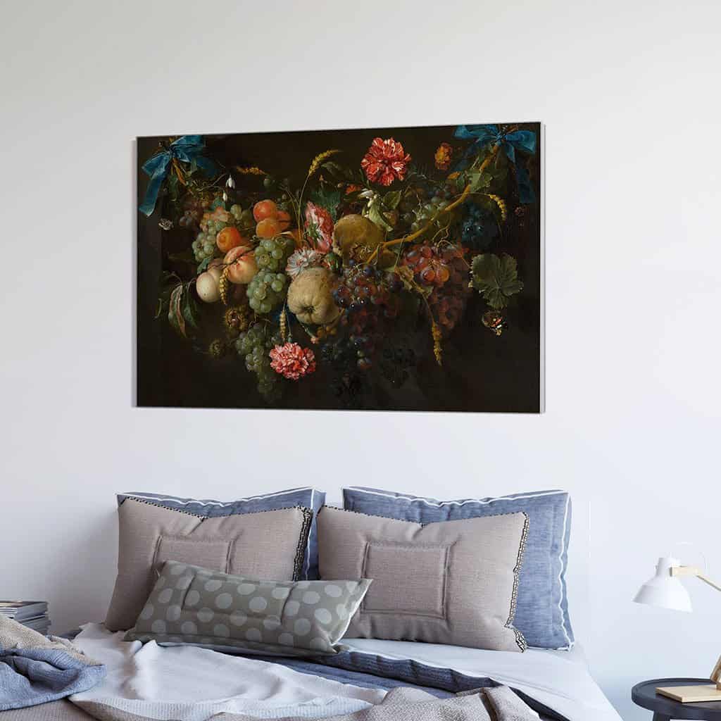 Guirlande met vruchten - Jan Davidsz De Heem