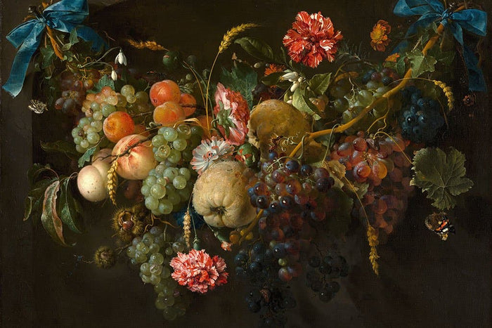 Guirlande met vruchten - Jan Davidsz De Heem