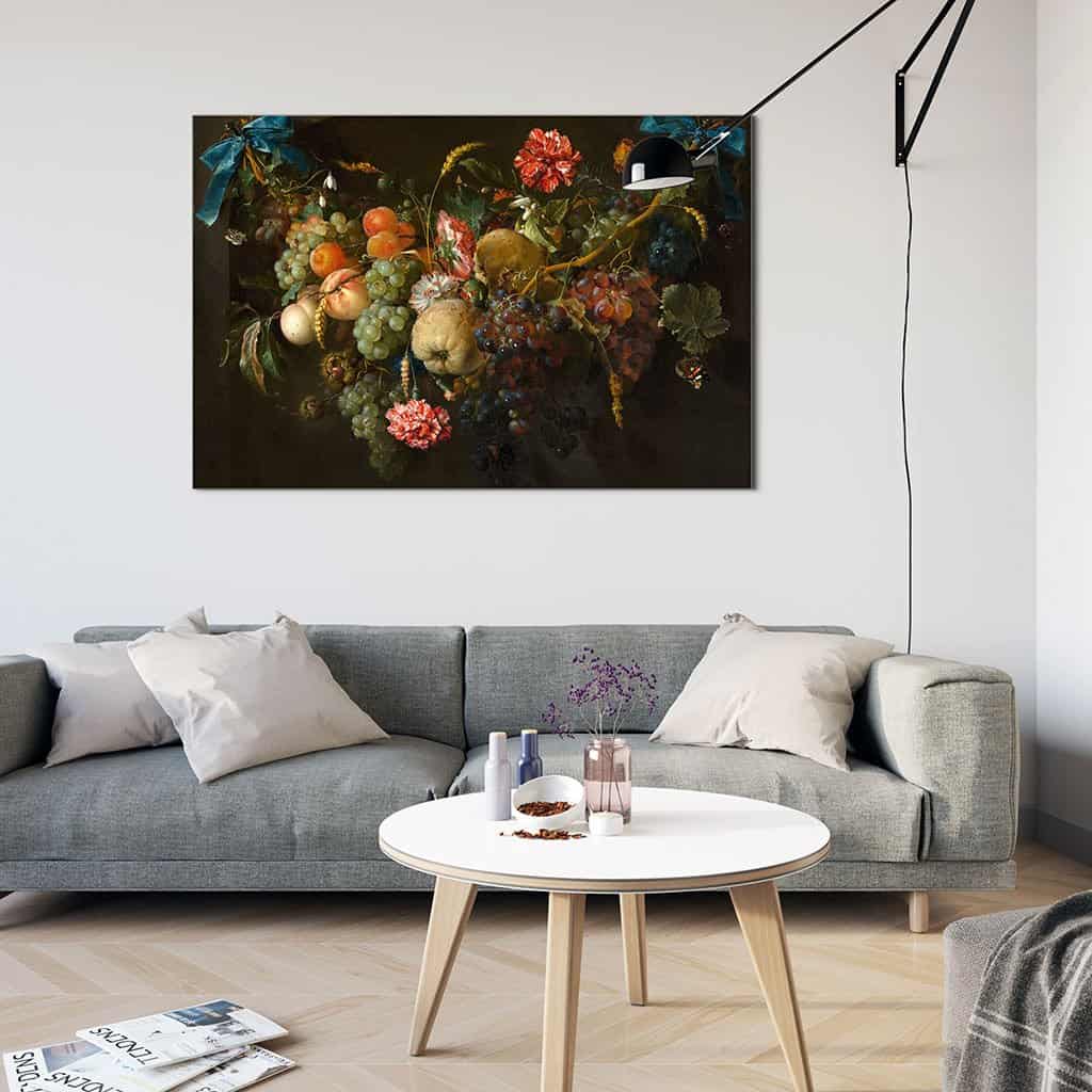 Guirlande met vruchten - Jan Davidsz De Heem