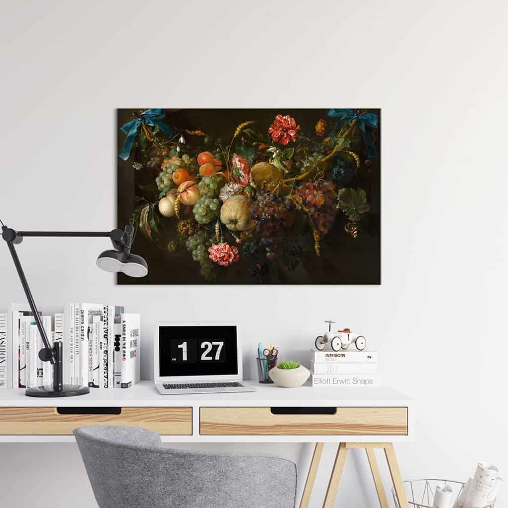 Guirlande met vruchten - Jan Davidsz De Heem