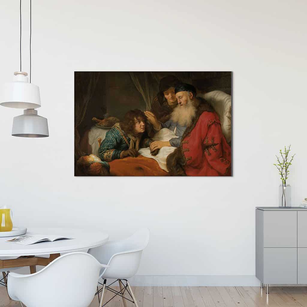 Isaac Blessing Jacob - Govert Flinck