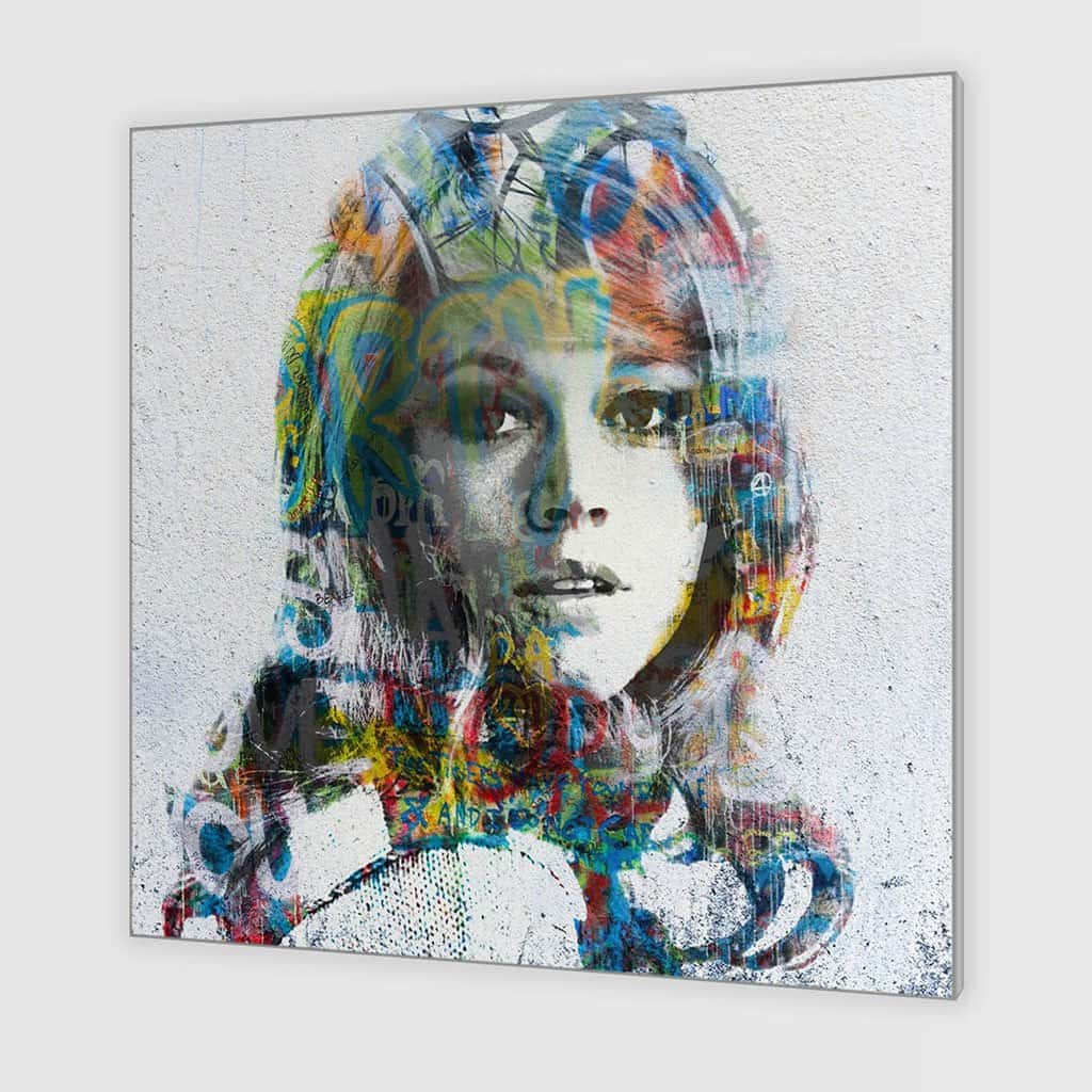 Jane Fonda graffiti kunst