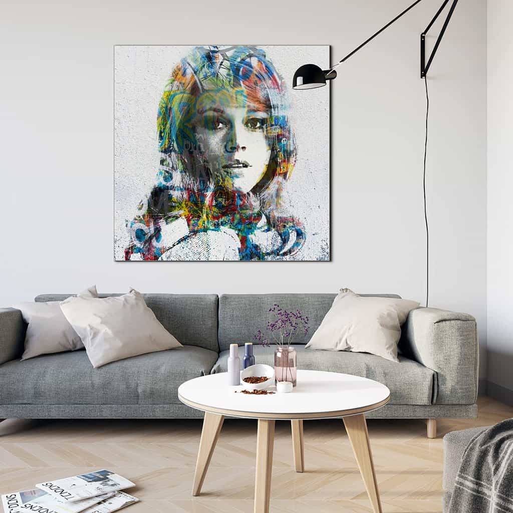 Jane Fonda graffiti kunst