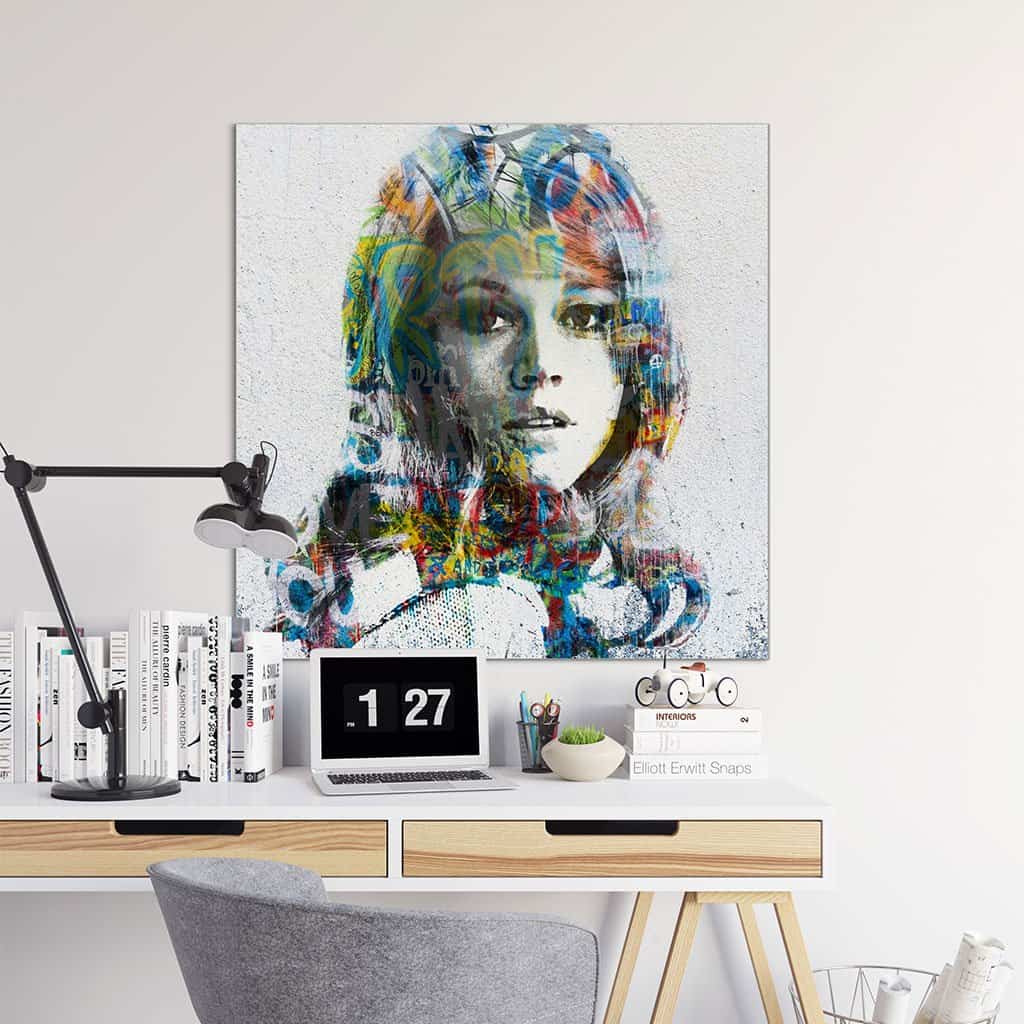 Jane Fonda graffiti kunst