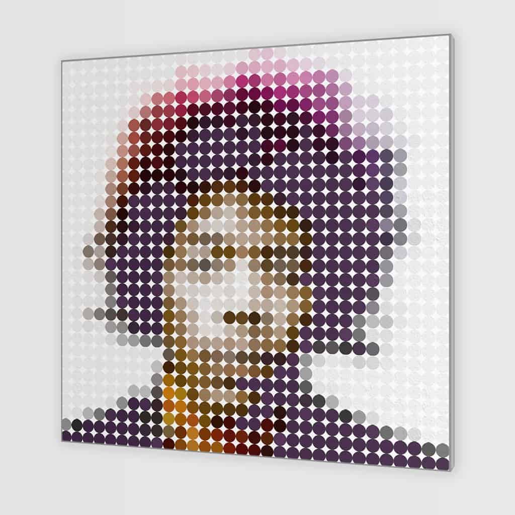 Jimi Hendrix stippen portret