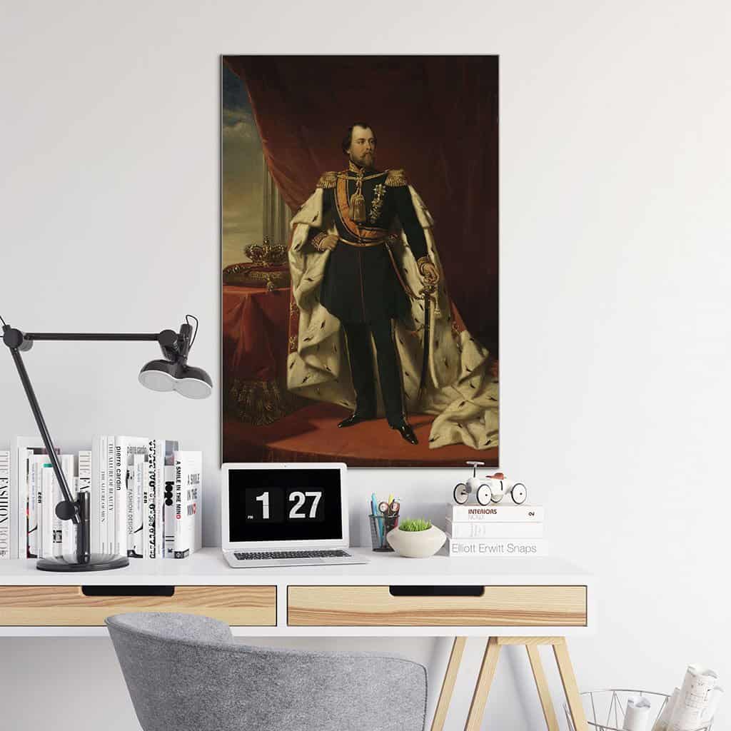 Koning Willem III - Nicolaas Pieneman