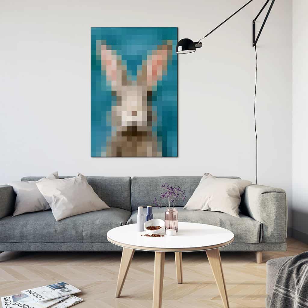 Konijn - Pixel Art