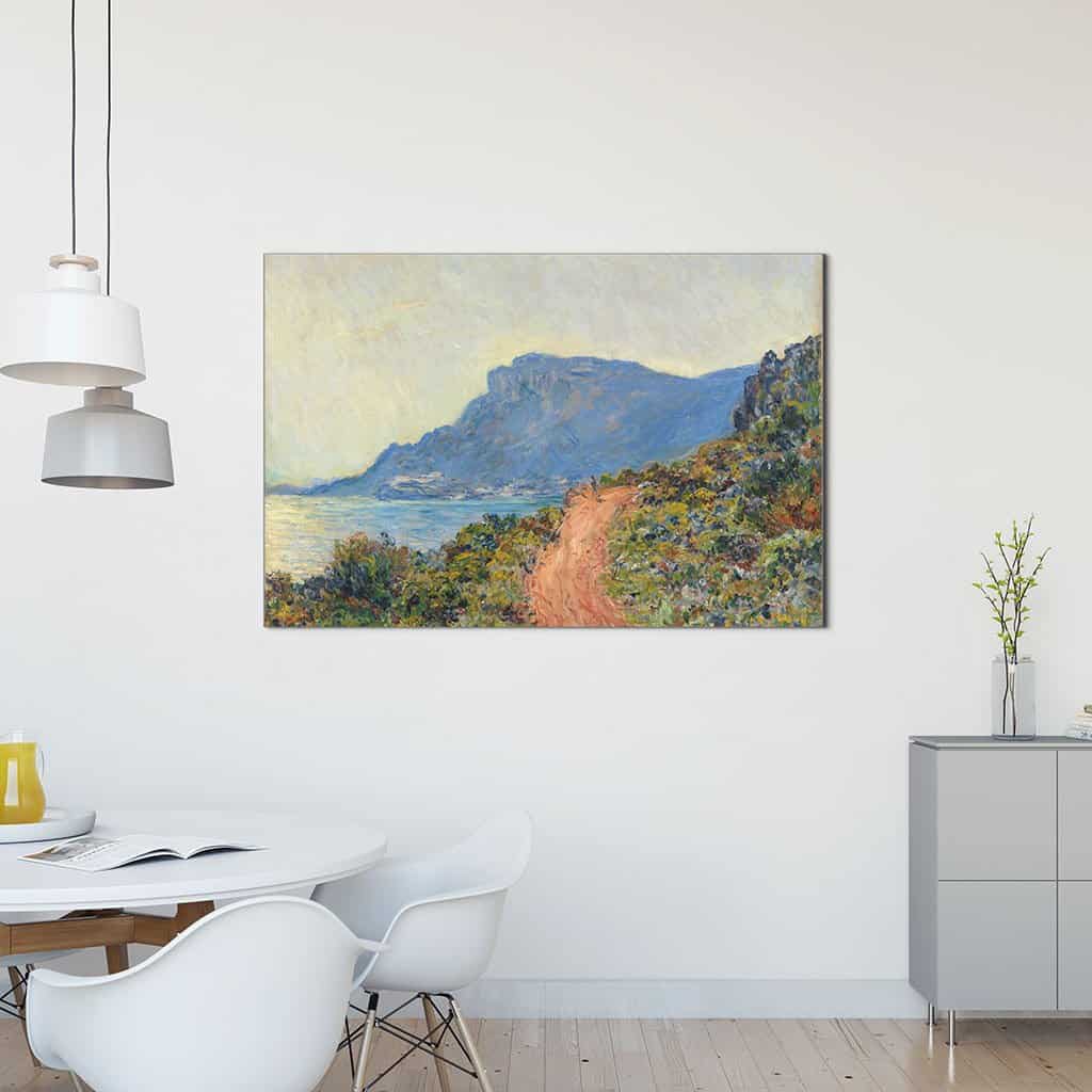 La Corniche bij Monaco (Claude Monet)