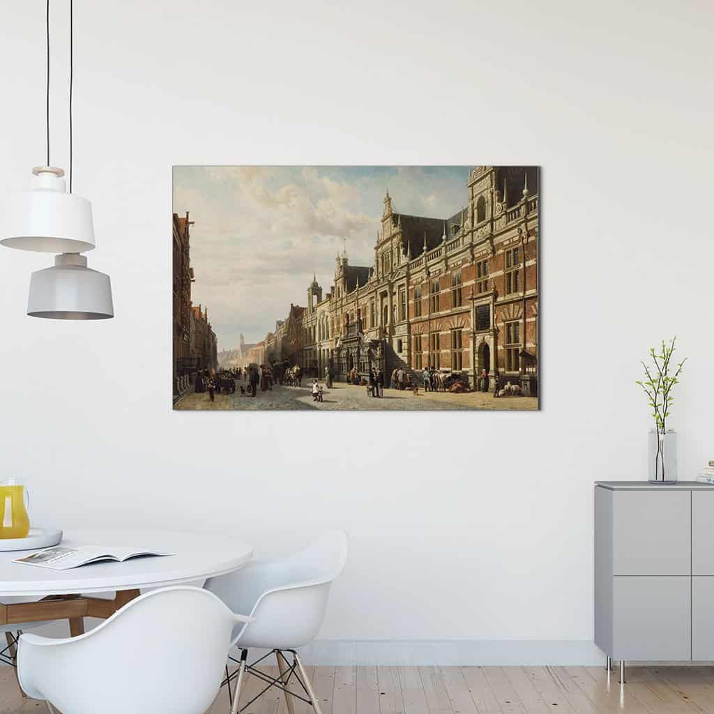 Stadhuis van Leiden (Cornelis Springer)