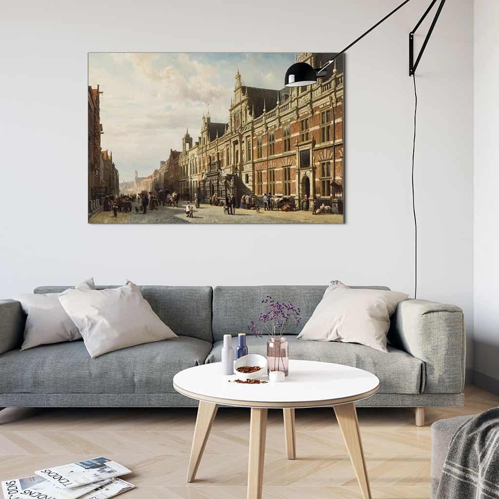 Stadhuis van Leiden (Cornelis Springer)