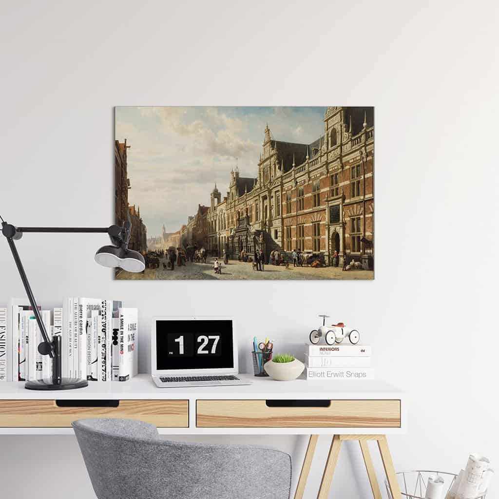 Stadhuis van Leiden (Cornelis Springer)