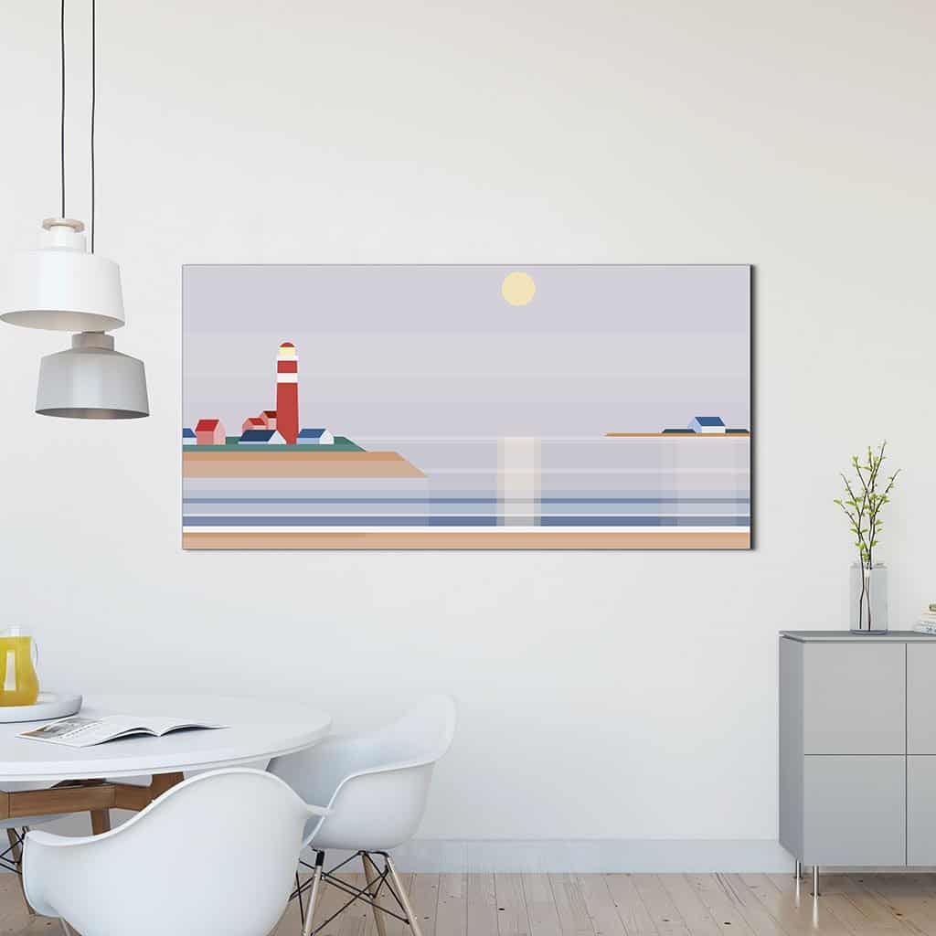 Vuurtoren overdag