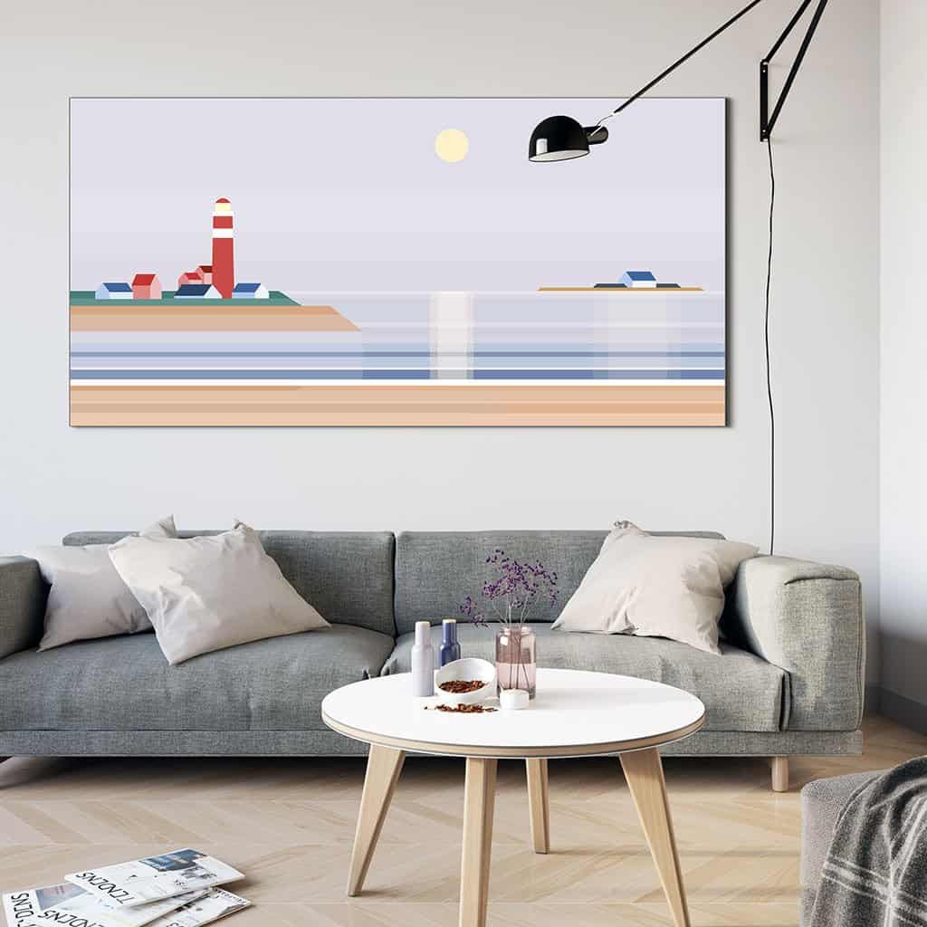 Vuurtoren overdag