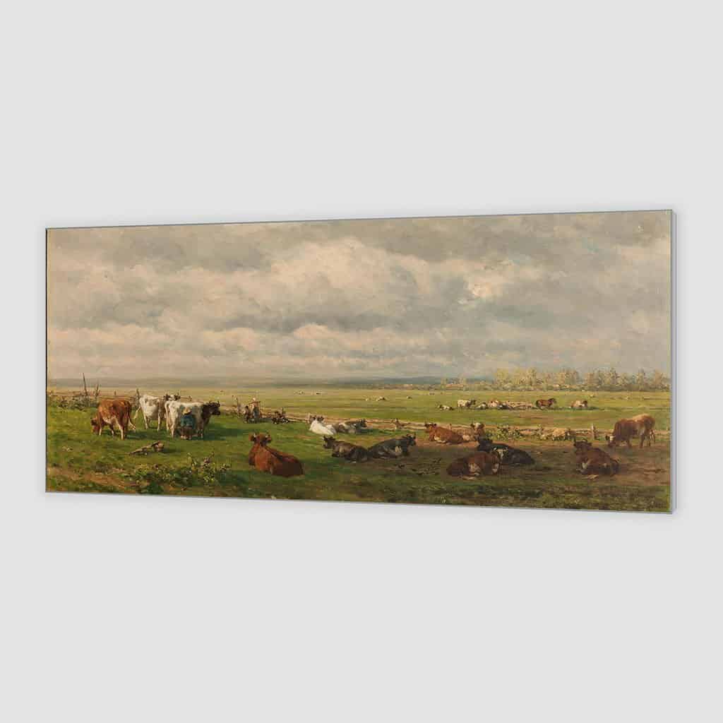 Weidelandschap met Vee (Willem Roelofs)